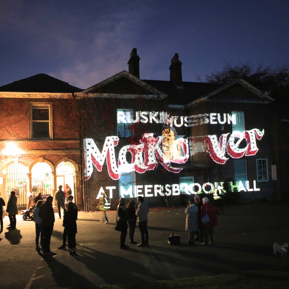 Ruskin Museum Makeover, Meersbrook Hall, 2019, opening night projection title.jpeg