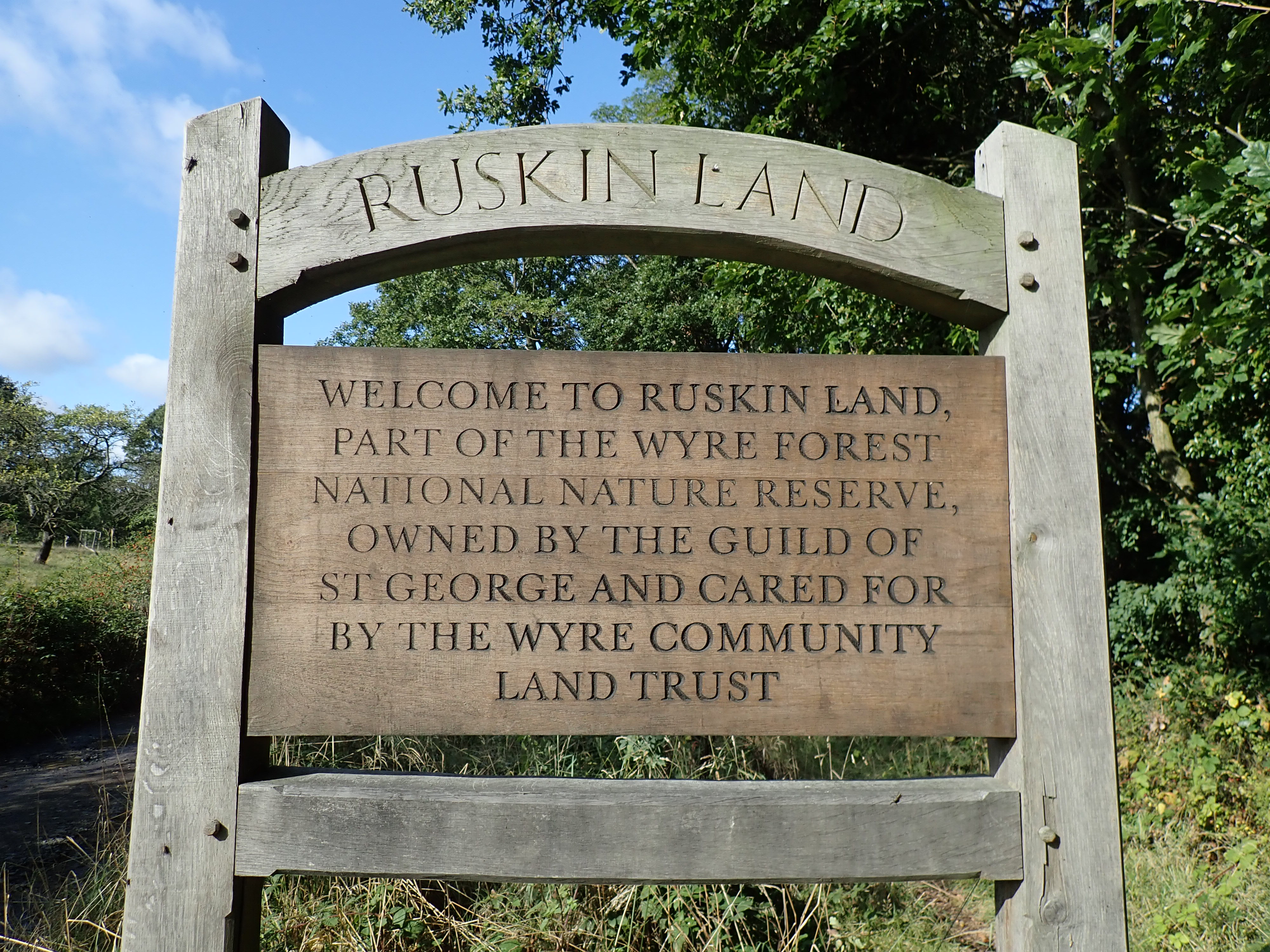 Welcome to Ruskin Land sign.JPG