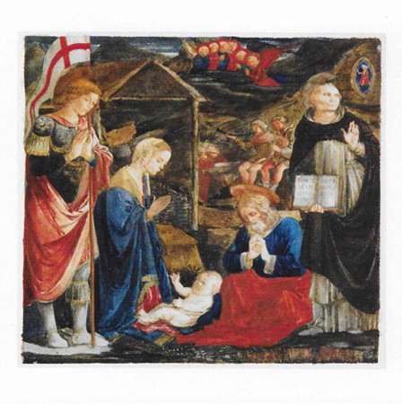 Nativity with St George and St Dominic