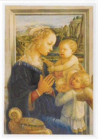 The Madonna and Child, after Lippi