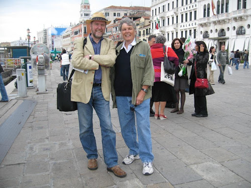 Jim Spates and Clive WIlmer in Venice.jpg