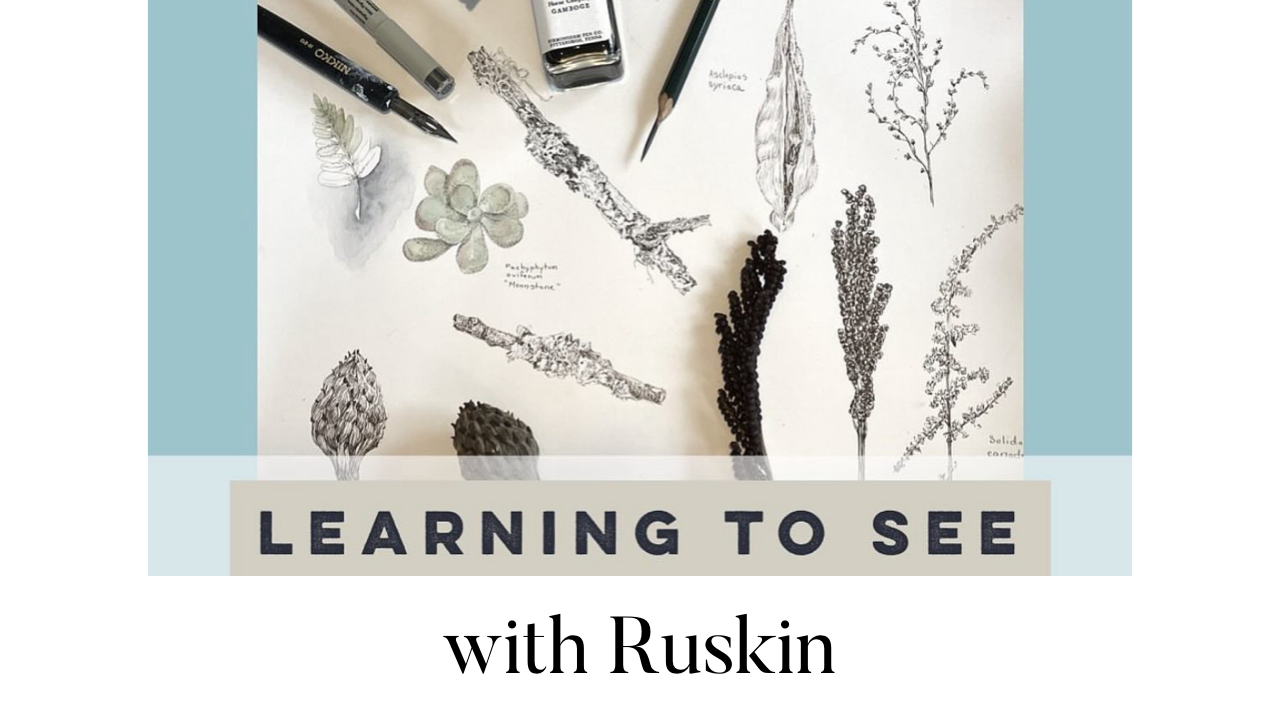 Learning to see with Ruskin, with Kateri Ewing